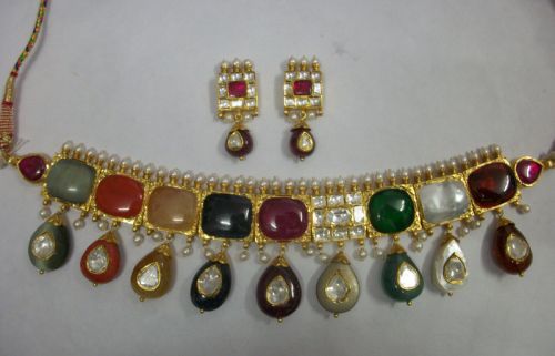 Gold Color Necklace Set