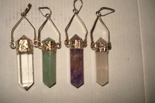 Double Pointed Hanging Pencil Pendant