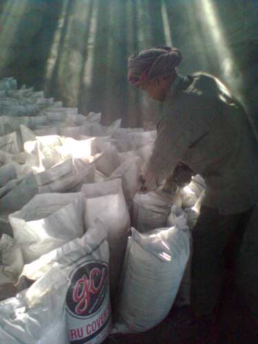 Pulverised Rice Husk Ash