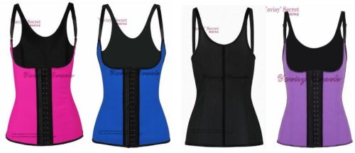 100% latex cotton 2016 Wholesale Body Shaper Slimming Vest