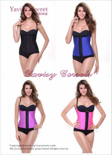 5 Color Available Steel Bone Women Latex Trainer Vest