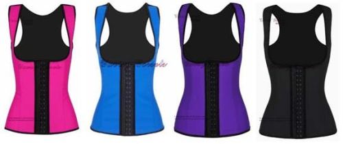 Sexy Black Color Latex Corset Vest For Women