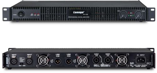 CLASS D DIGITAL POWER AMPLIFIER PC-1102 1U 2x1000w