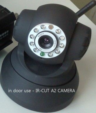 H.264msn Pt IP Camera, Color : Black