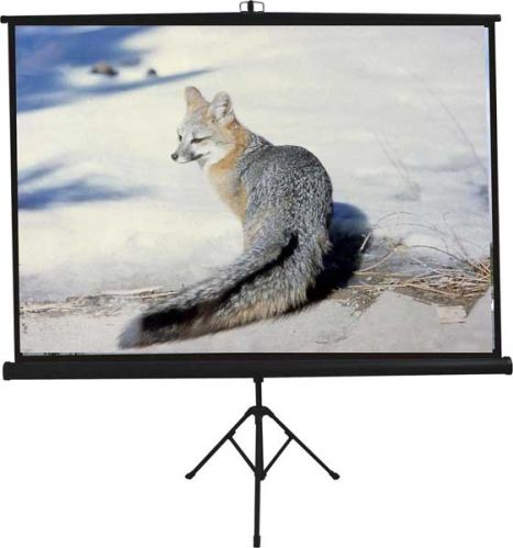 SSAV Classy White HDPE Tripod Projection Screen