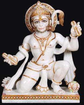 Marble Hanuman Statue