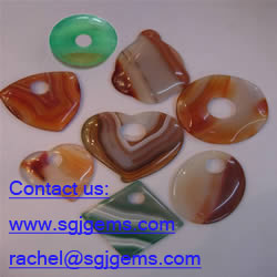 Agate Pendants