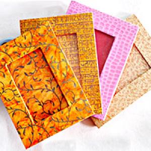 Photo frames, Finishing : Silver Plated