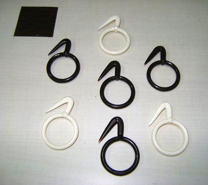 Plastic Curtain Rings