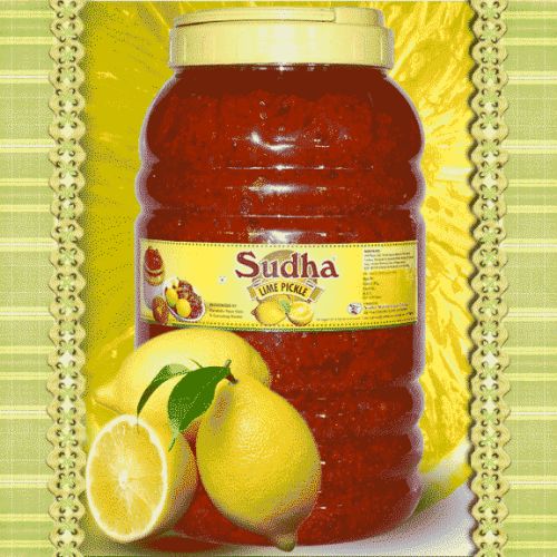 Lime Pickle 5kg PET Jar