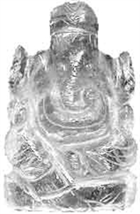 Crystal Ganesha For Wealth, Goodluck, Business and Prosperity