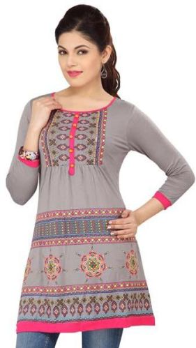 Printed Cotton Kurtis, Occasion : Casual Wear