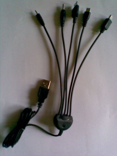 USB Travel Mobile Phone Charger Lead