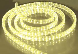 100m 3w LED Rope Yellow and Red