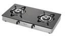 Glass Top Two Burner SS