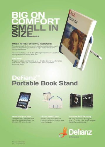 Defianz Portable Book Stand