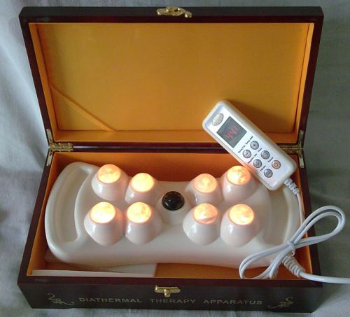 Jade Massager, Stone Heat Therapy 9 Ball Projector