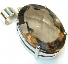 Pendant Smoky Topaz