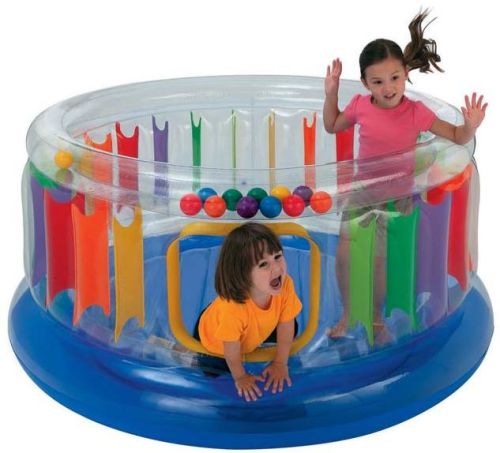 Jump-o-lene Transparent Ring Bounce Fun & Play Inflatable