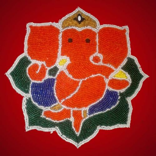 Lord Ganesha Stone Frame