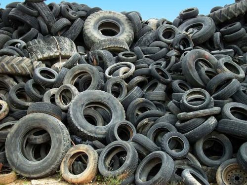 Scrap Tyre, Color : Black