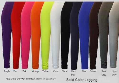 Cotton Plain Strechable Legging, Size : Free Size