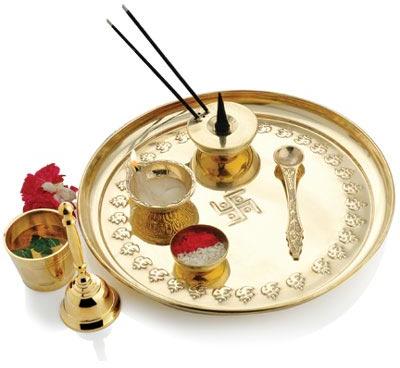 Brass Pooja Thalis