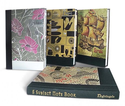 Five Subject Notebooks, Size : A5, STD, A4