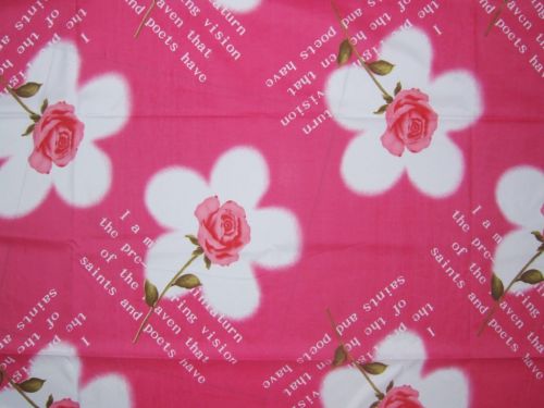 Polyester Printed Bedsheets Fabric