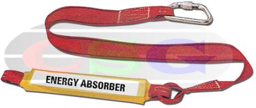 Shock Absorbing Webbing Lanyards