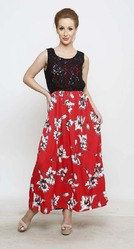 Plain Ladies Skirt Tops, Size : M, XL