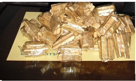 Gold Bars (dore) Au 22 K+