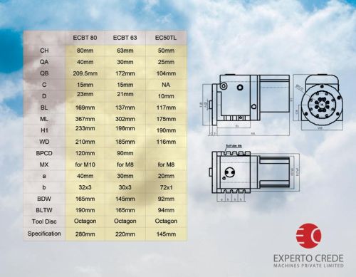 Tool Turret Ecbt 80/63
