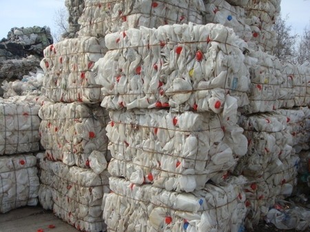 HDPE Milk Bottle Scrap