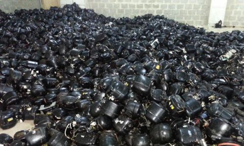 Fridge compressor scrap