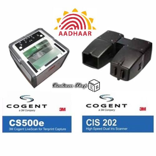 3M Cogent CS500e CIS202 Biometric Scanner Device For AADHAAR