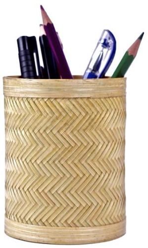 Natural Bamboo Pen Holder