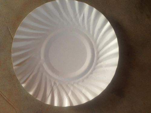 White Paper Plate 6 inch & 8 inch