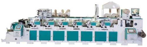 Six Colour Flexographic Printing Machine