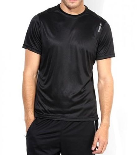 Reebok RE SS Black Tees