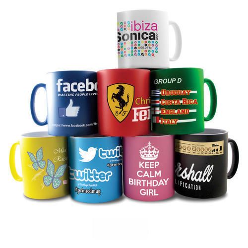 Round Polished Ceramic Corporate Mugs, For Home Use, Promotional, Feature : Light Weight, Shiny Look