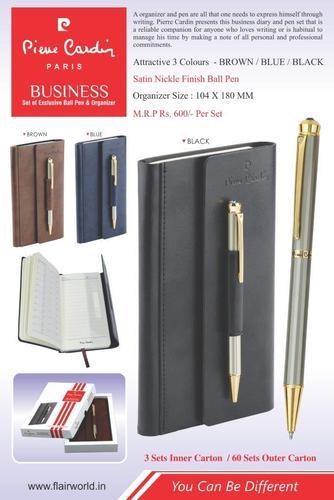 Pierre Cardin Ball Pen & Diary Set