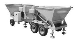 Mobile Concrete Mixing Plant