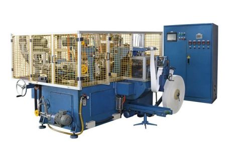 High Speed Paper Cup Making Machine, Color : Blue