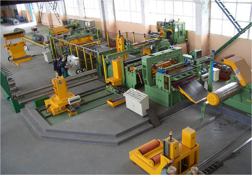 Elecric Fully Automatic Metal Slitting Machine, For Industrial, Color : Green