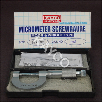 Micrometer Screw Gauge