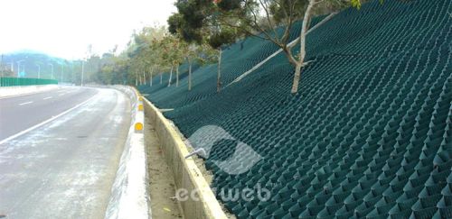 Ecoweb HDPE Geocell For Slope Protection