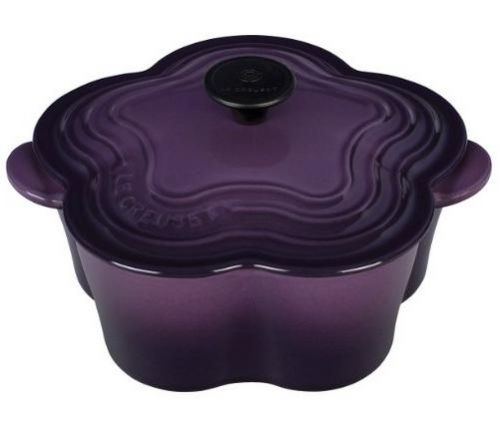 Flower Shape Cast Iron Stock Pot, Packaging Type : customized