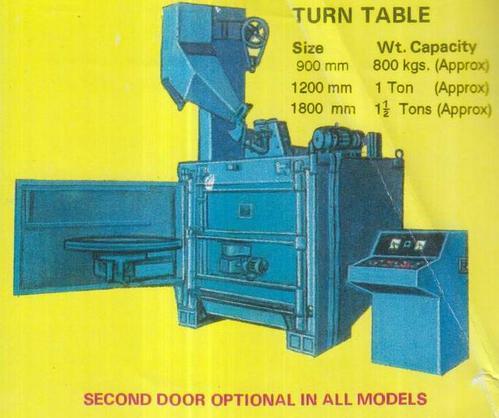 Metal Turn Table, Color : Blue