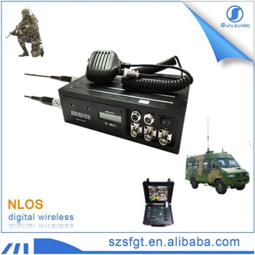 Military Equipment NLOS Wireless Video and Talkback COFDM Transmitter